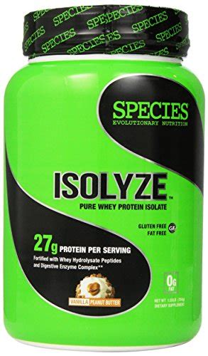 Species Nutrition Isolyze Whey Protein Powder 100 Whey Isolate