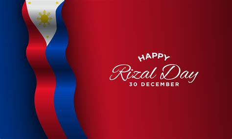 Rizal Day Background Design. 6116278 Vector Art at Vecteezy