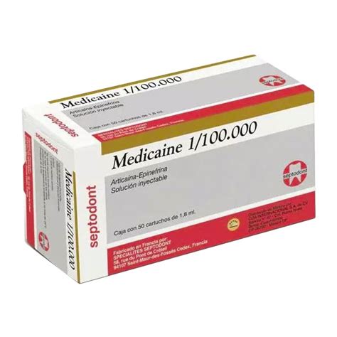 Medicaine Articaina Con Epinefrina