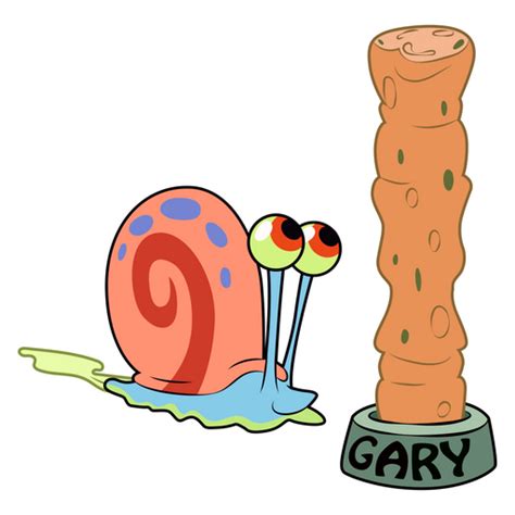 Gary Spongebob SVG