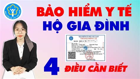 4 ĐIỀU CẦN BIẾT về Bảo hiểm y tế hộ gia đình YouTube