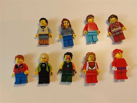 Lego Minifigurki Ludziki Zestaw Postaci Dziewczyn Lego Zestaw