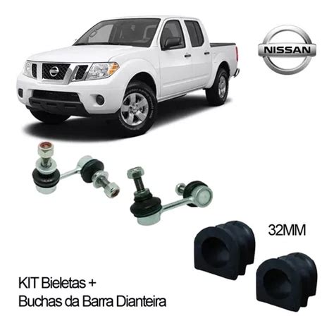 Kit Bieletas E Buchas Dianteiras Nissan Frontier 2014 2015 Frete grátis