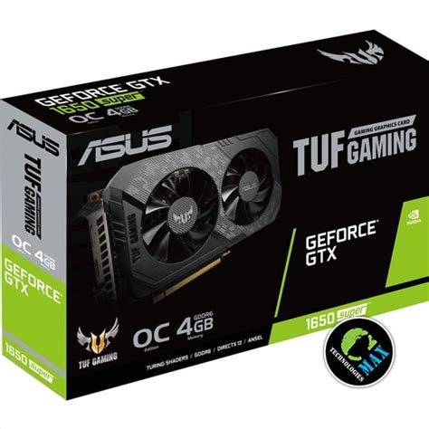 Asus Tuf Gtx 1650 Super Oc 4gb Vga Card Cmax Technologies Hikkaduwa