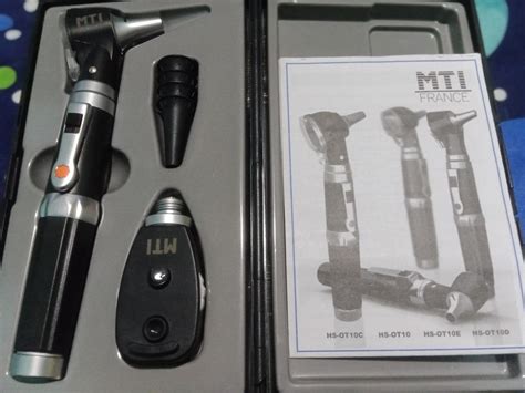 Mti Otoscope And Ophthalmoscope Set Health And Nutrition Medical Supplies And Tools On Carousell