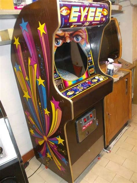 Zaccaria Eyes Arcade Game Very Rare Machine Arcade Games Arcade Video Games Arcade Game Room