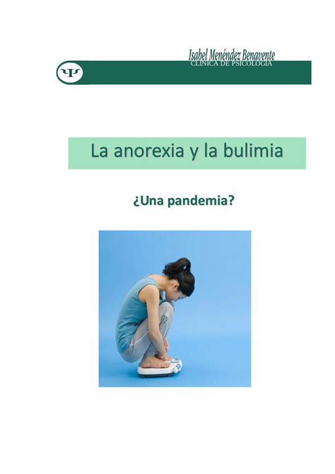 PDF LA ANOREXIA Y LA BULIMIA ESTAN DE MODA inanición