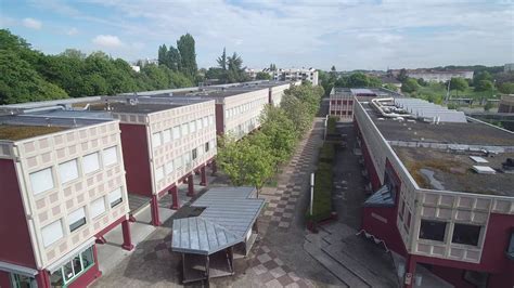 lycée Le Corbusier vue aérienne YouTube