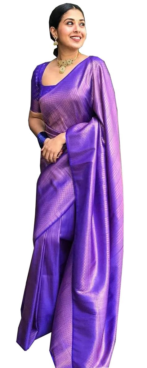 Buy Vasttram Women S Shree Pallavi Kanchipuram Banarasi Lichi Silk