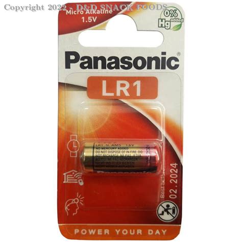 1979 - PANASONIC LR1 1.5V