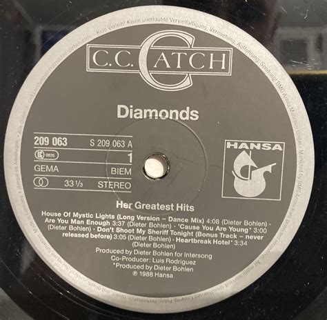 C C Catch Diamonds Her Greatest Hits Lp Wieliczka Kup