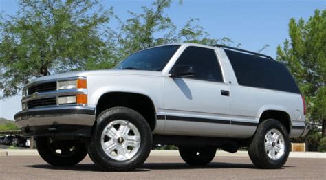 No Reserve 95 Chevy Tahoe 2 Door 4x4 One Arizona Owner Beautiful Condition