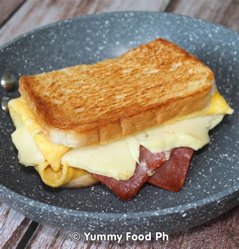 One Pan Ham Egg and Cheese Sandwich Toast