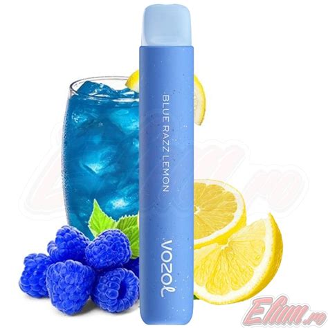 Tigara Blue Razz Lemon Vozol Star 800 Vape Pen 20mg