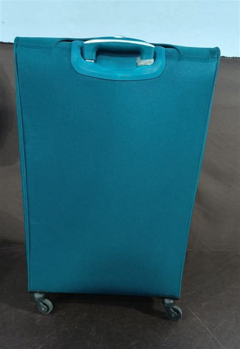 Carryfine Wheel Sea Green Trolley Bag London Pc Or Pc Size