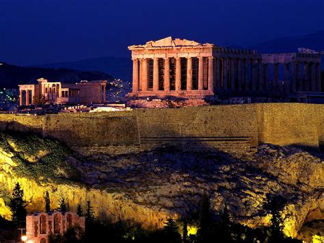 Fondo De Pantalla Acr Polis De Atenas Fotos Hdr Atenas Descargar Fondo