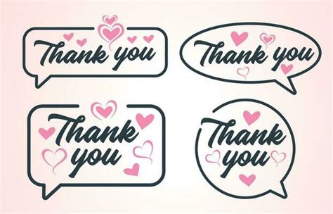 Thank You Heart Vector Art, Icons, and Graphics for Free Download