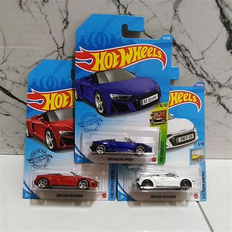 Hot Wheels Audi R Spyder Shopee Malaysia