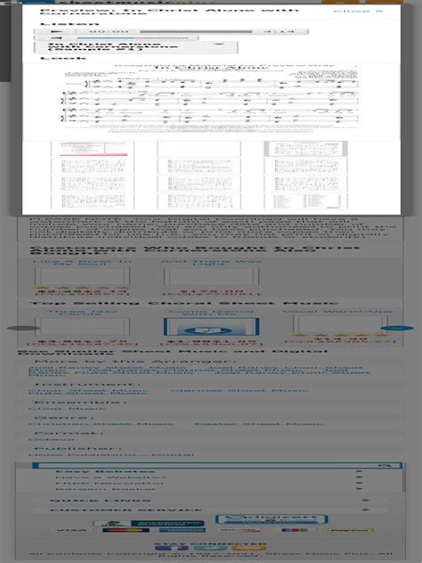 In Christ Alone With Cornerstone by - Digital Sheet Music For Octavo - Download & Print H1 ...