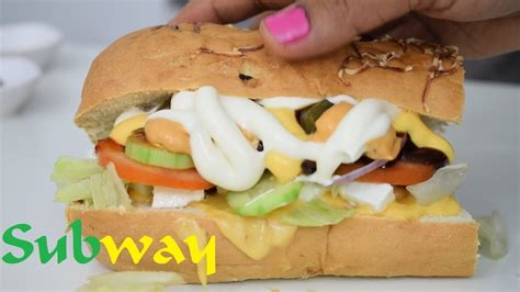 Subway Recipe How To Make Subway Paneer Subway Subway At Home