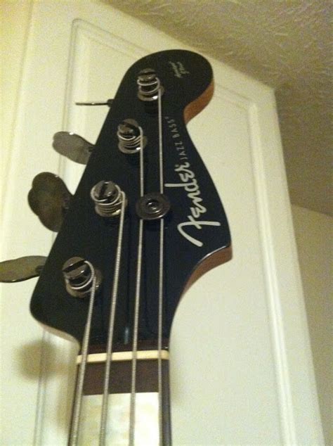 Sold Fs Fender Aerodyne Jazz Bass Cij With Emg Hz Pickups And Bad Ass Ii Relist