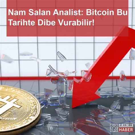 Nam Salan Analist Bitcoin Bu Tarihte Dibe Vurabilir