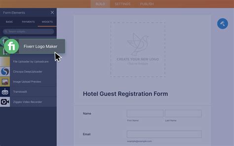 Fiverr Logo Maker Form Widgets Jotform