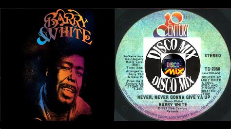 Barry White Lisa Stansfield Never Never Gonna Give Ya Up Disco Mix