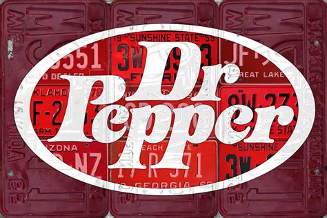 Vintage Dr Pepper Logo