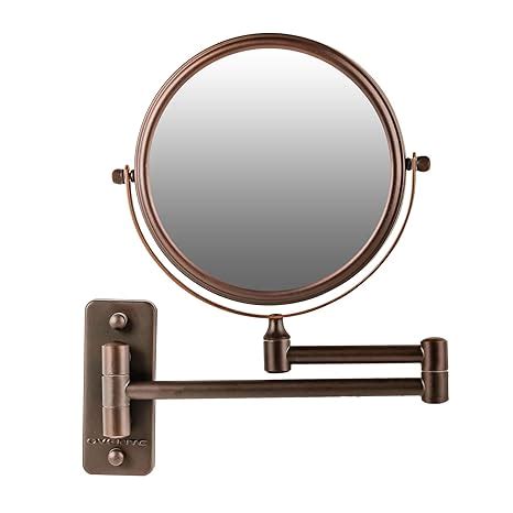 Amazon OVENTE 7 Wall Mounted Makeup Mirror 1X 10X