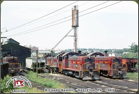 Lehigh Valley EMD SW8 271 At Hazleton PA ARHS Digital Archive