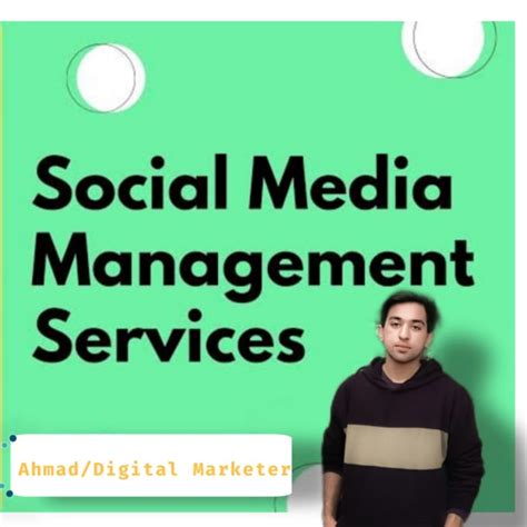 Manage Your Social Media Sites And Optimize By Ahmadchaudha458 Fiverr