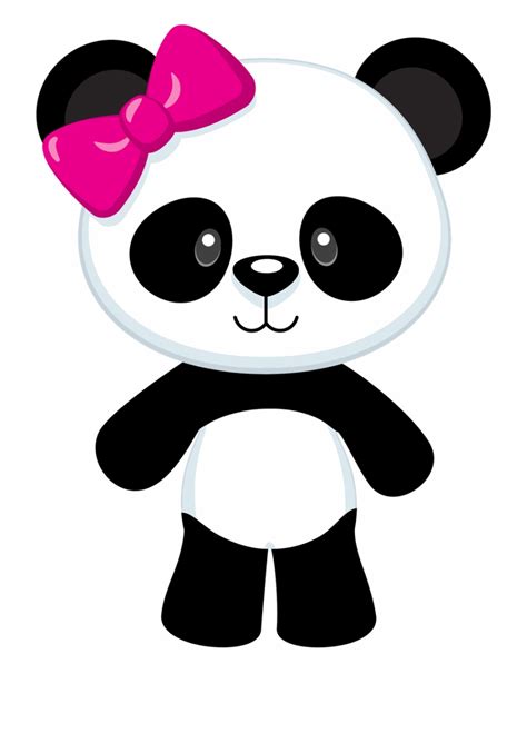 Cute Panda Bear Clip Art