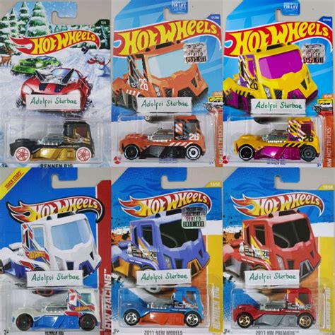 Jual Hotwheels Hot Wheels Rennen Rig Renen Rig Factory Sealed Short Card Akta Edisi Holiday Hot