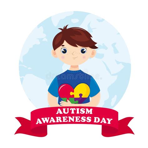 Ilustraci N Del D A Mundial De Sensibilizaci N Sobre El Autismo