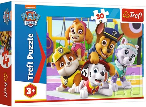 TREFL Psi Patrol Zawsze na czas 18286 30 elementów Puzzle niskie