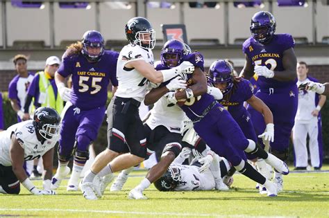 Cincinnati Clobbered 48-20 by ECU in Penultimate Game of the Season