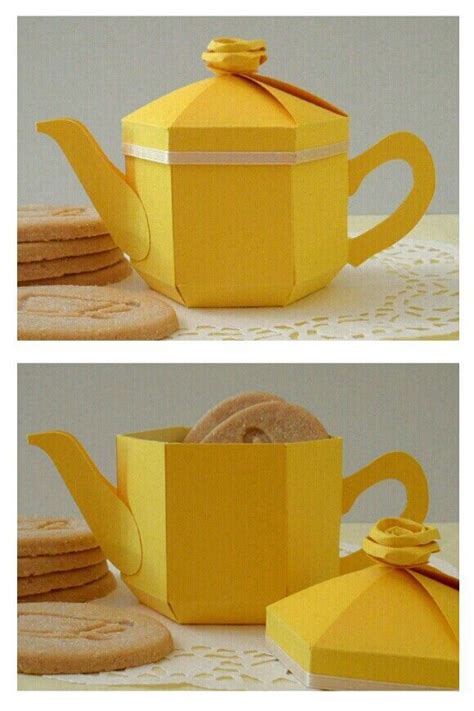 Посуда из бумаги. Шаблоны. | Paper tea cups, Tea pots, Handmade blog