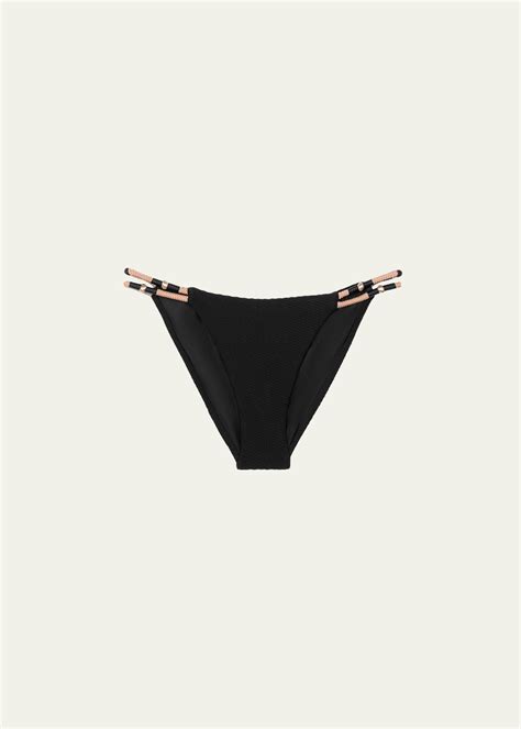 Vix Maiori Layla Double Detail Full Bikini Bottoms Bergdorf Goodman