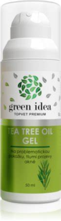 Green Idea Topvet Premium Herbal Teas TEA TREE OIL Gel Gel For Problem