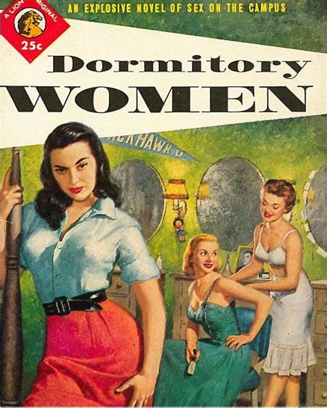 Dormitory Women Art Print • Pulp Fiction Coffee House And Robbie Rare Books