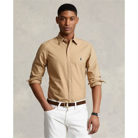 Polo Ralph Lauren Garment Dyed Oxford Shirts From Signature Menswear Uk