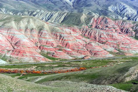 Hike The Candy Cane Mountains Azerbaijan Travel