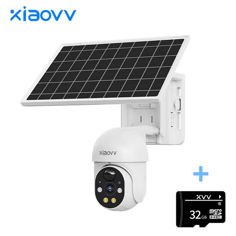 Xiaovv P Wifi Solar Outdoor Security Ip Camera Ip Waterproof And