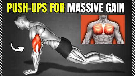 Ultimate Push Up Workout For Massive Gains Youtube