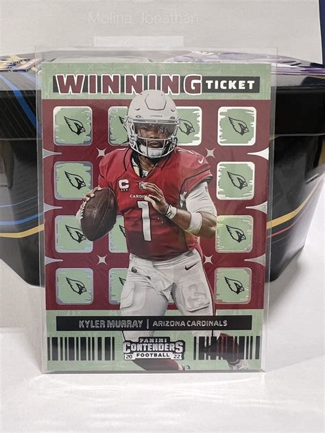 Panini Contenders Winning Ticket Wt Kmu Kyler Murray Ebay