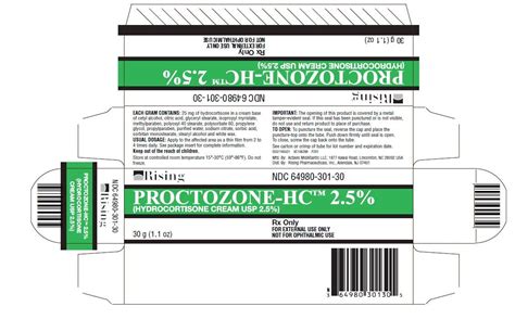 Proctozone Hc Cream Fda Prescribing Information Side Effects And Uses