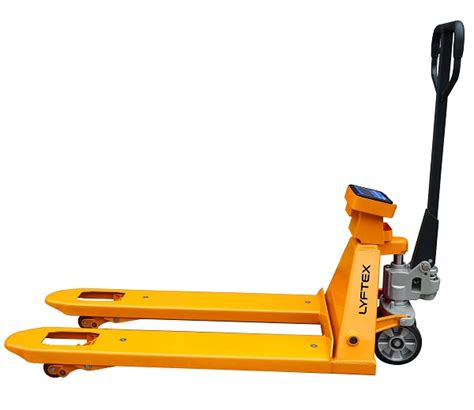 Heavy Duty Manual Smart Scale Pallet Jack