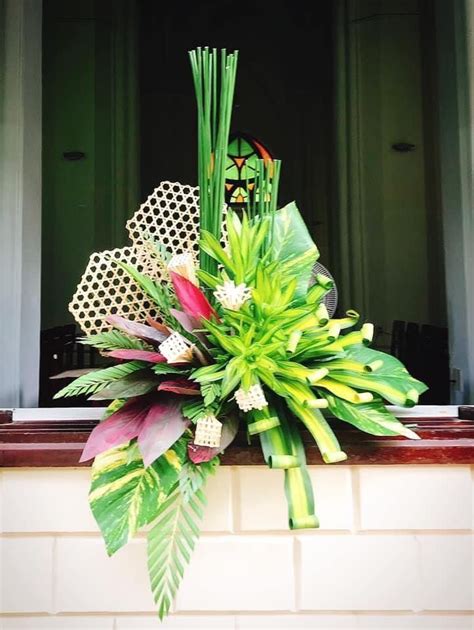 Beautiful Latest Ikbana Fresh Flower Arrangement Rangkaian Bunga