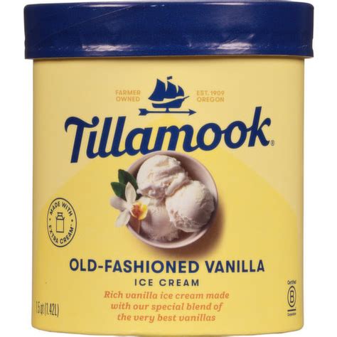 Tillamook Ice Cream Old Fashioned Vanilla Smart Final